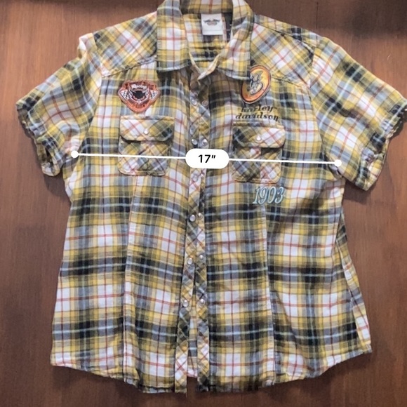 Harley Davidson women’s button down - Picture 8 of 8